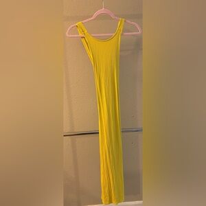 H&M Vibrant Yellow Maxi Dress
